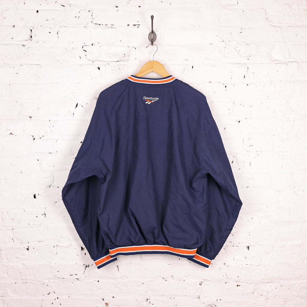 Virginia Cavaliers Reebok Shell Drill Top - Blue - M