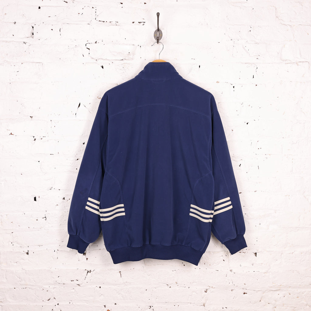 90s Adidas Tracksuit Top Jacket - Blue - L