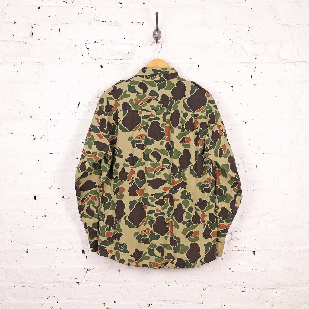 Camouflage Over Shirt - Green - L