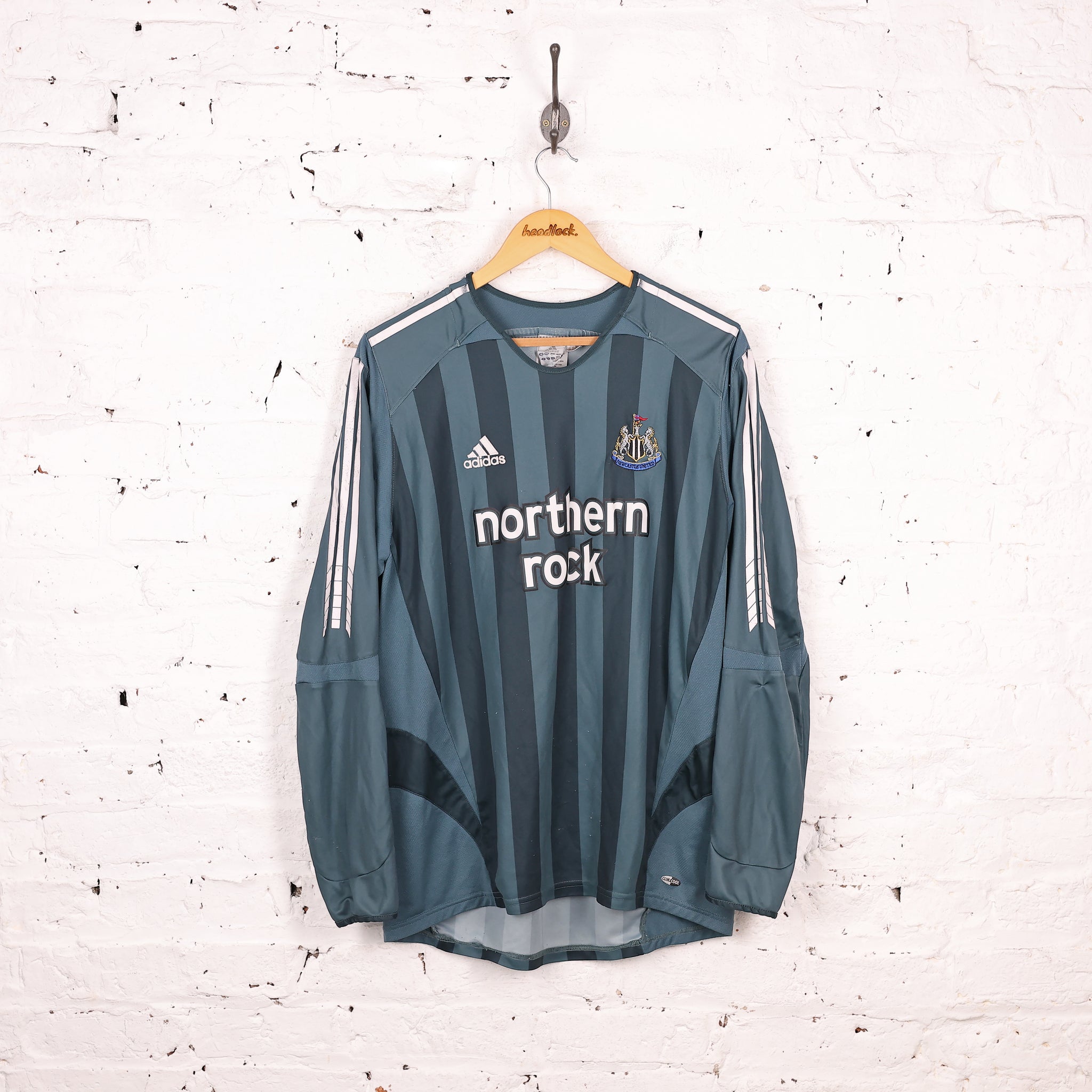 Adidas Newcastle United FC 2005 Away Long Sleeve Football Shirt