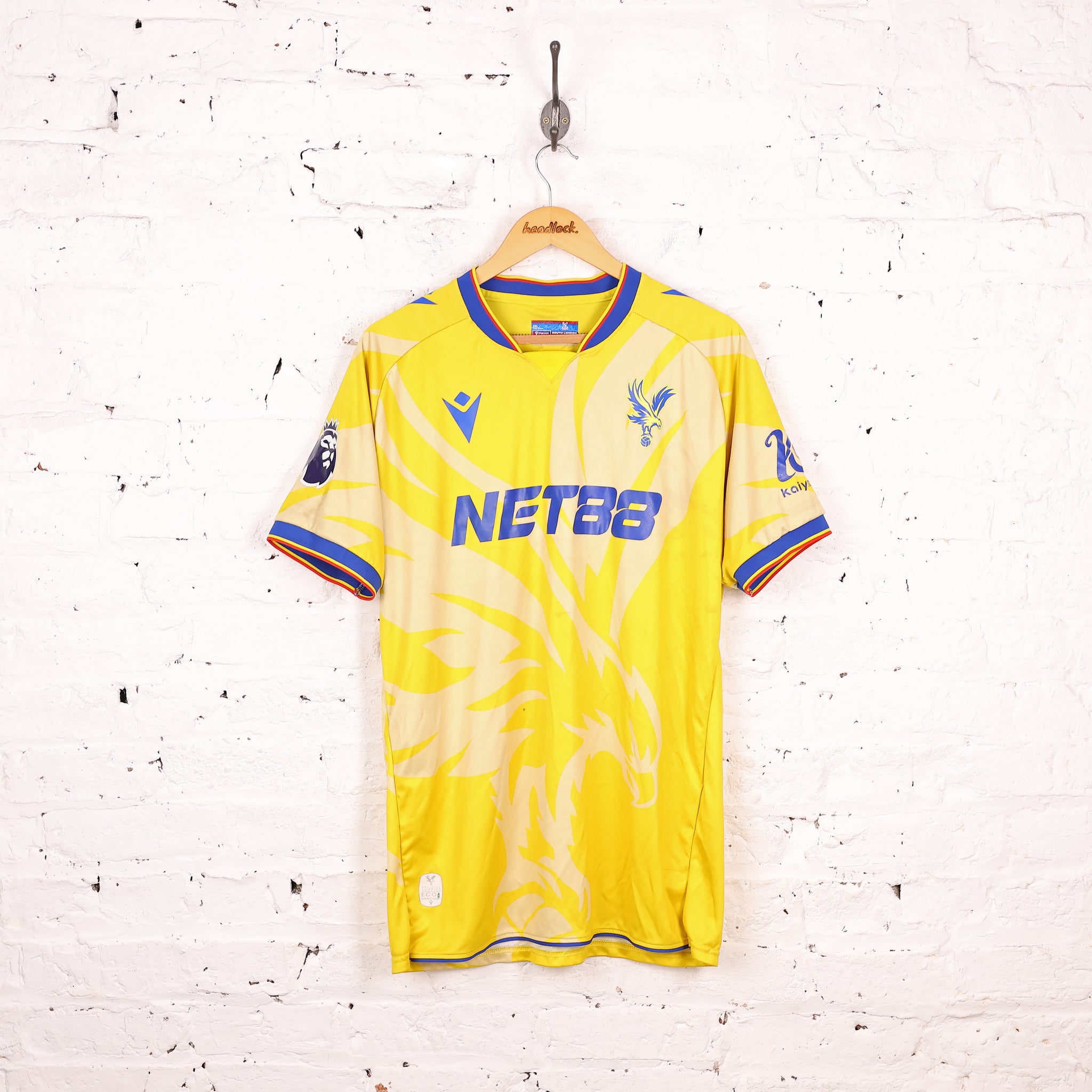 Macron 2024 Crystal Palace 2024 Mateta Away Football Shirt 