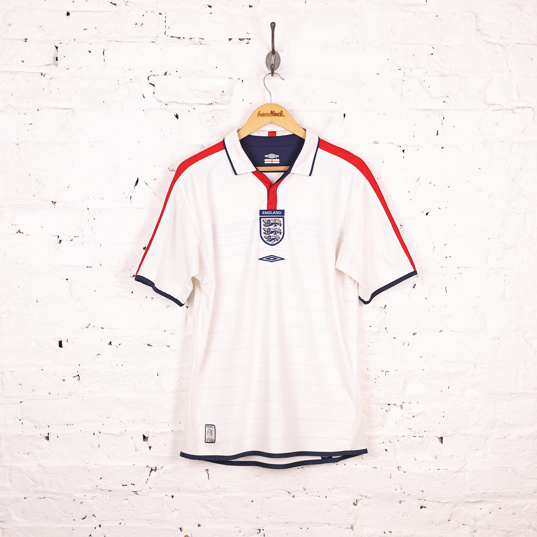 Umbro England 2004 Reversible Home Football Shirt - White - M