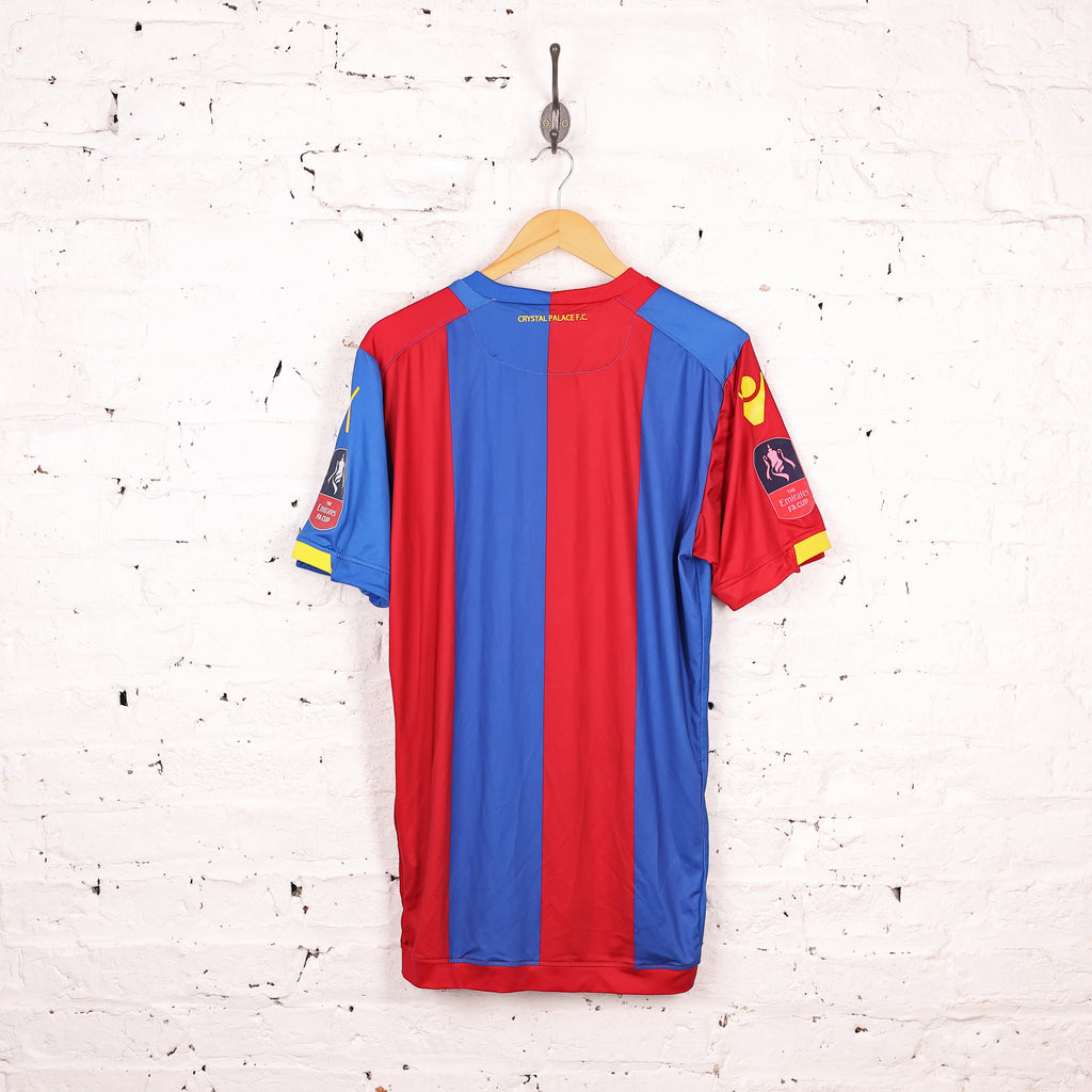 Macron Crystal Palace FC 2016 FA Cup Final Home Football Shirt - Red - XXL