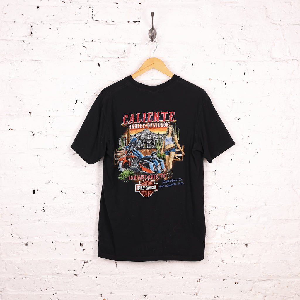 Harley Davidson San Antonio T Shirt - Black - L