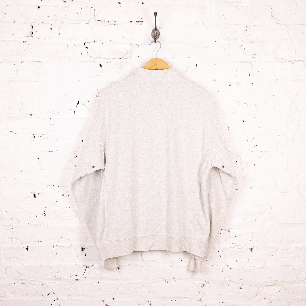Timberland 90s 1/4 Zip Sweatshirt - Grey - M