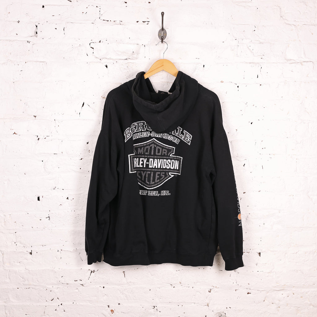 Harley Davidson Graphic Hoodie - Black - XL