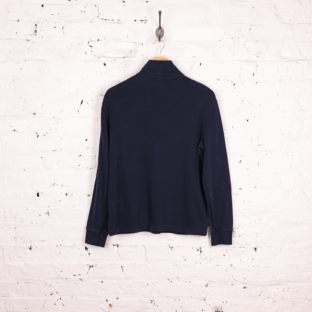 Ralph Lauren 1/4 Zip Sweatshirt - Blue - S