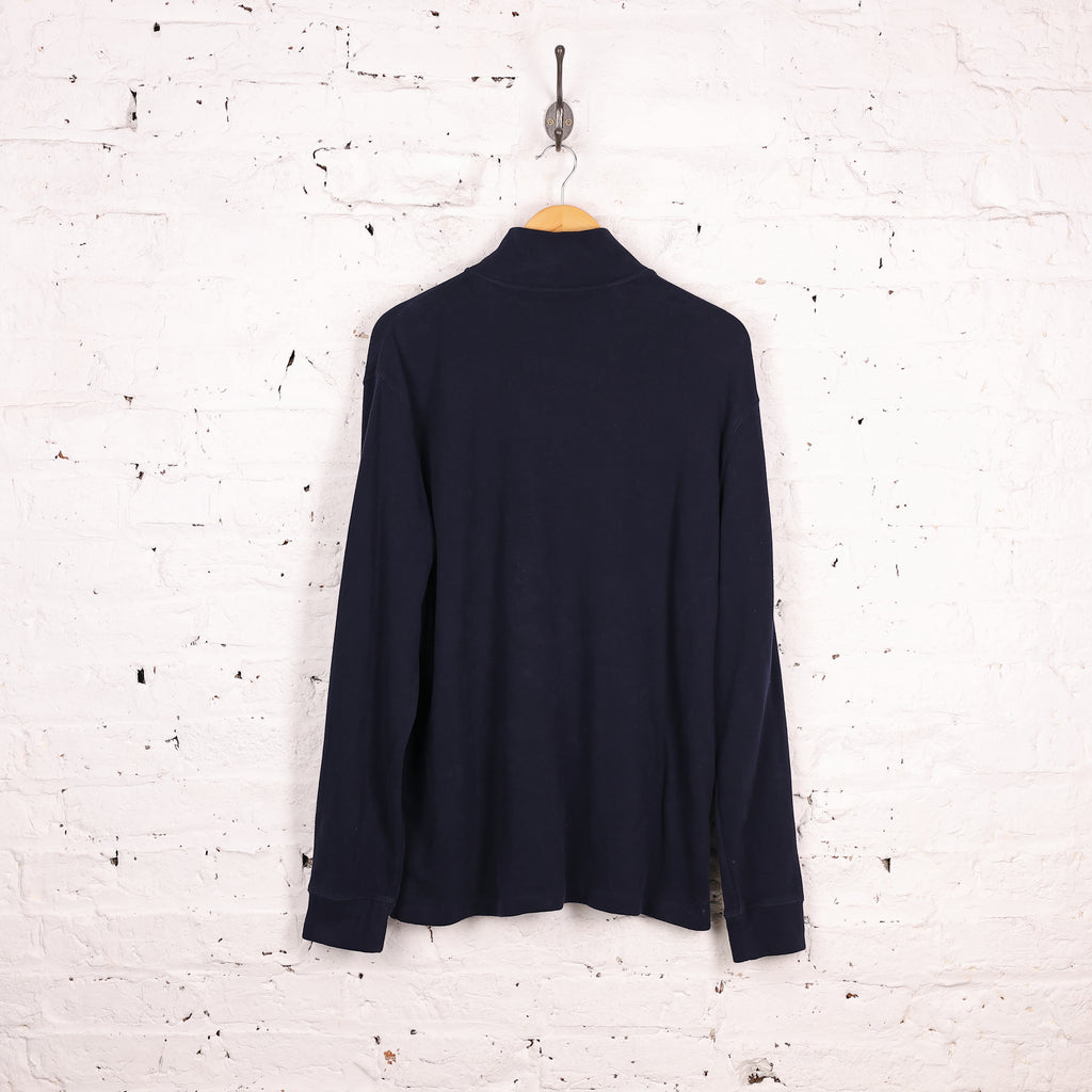 Ralph Lauren 1/4 Zip Sweatshirt  - Blue - L