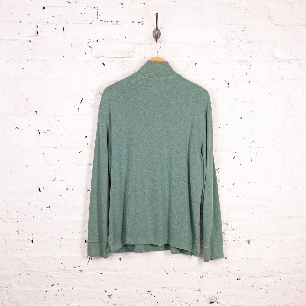 Ralph Lauren 1/4 Zip Sweatshirt - Green - XL