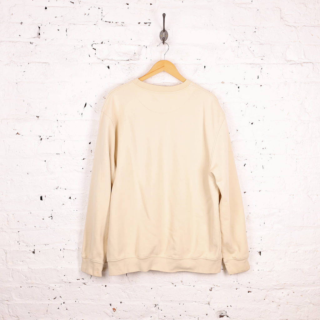 90s Nike Sweatshirt - Cream - XL