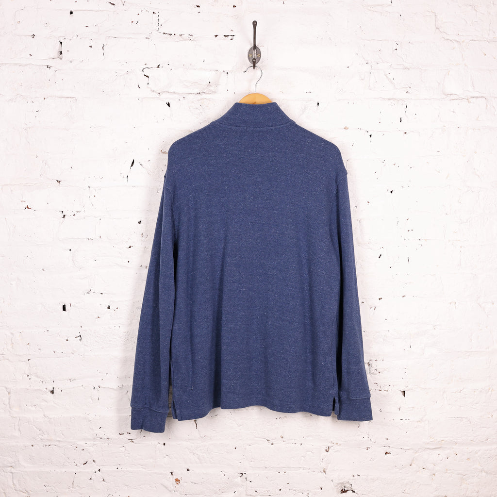 Ralph Lauren 1/4 Zip Sweatshirt - Blue - L