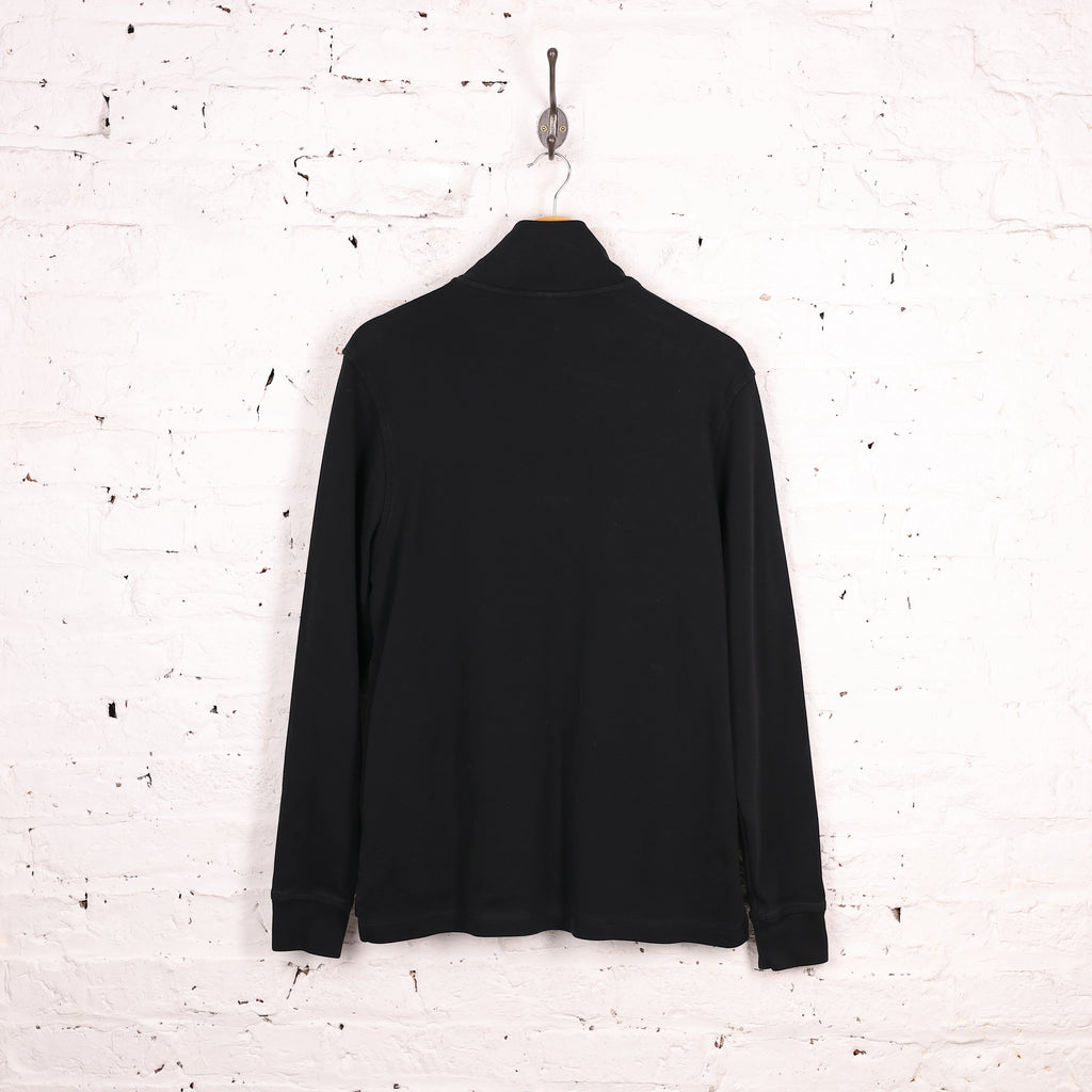Lacoste 1/4 Zip Sweatshirt - Black - L