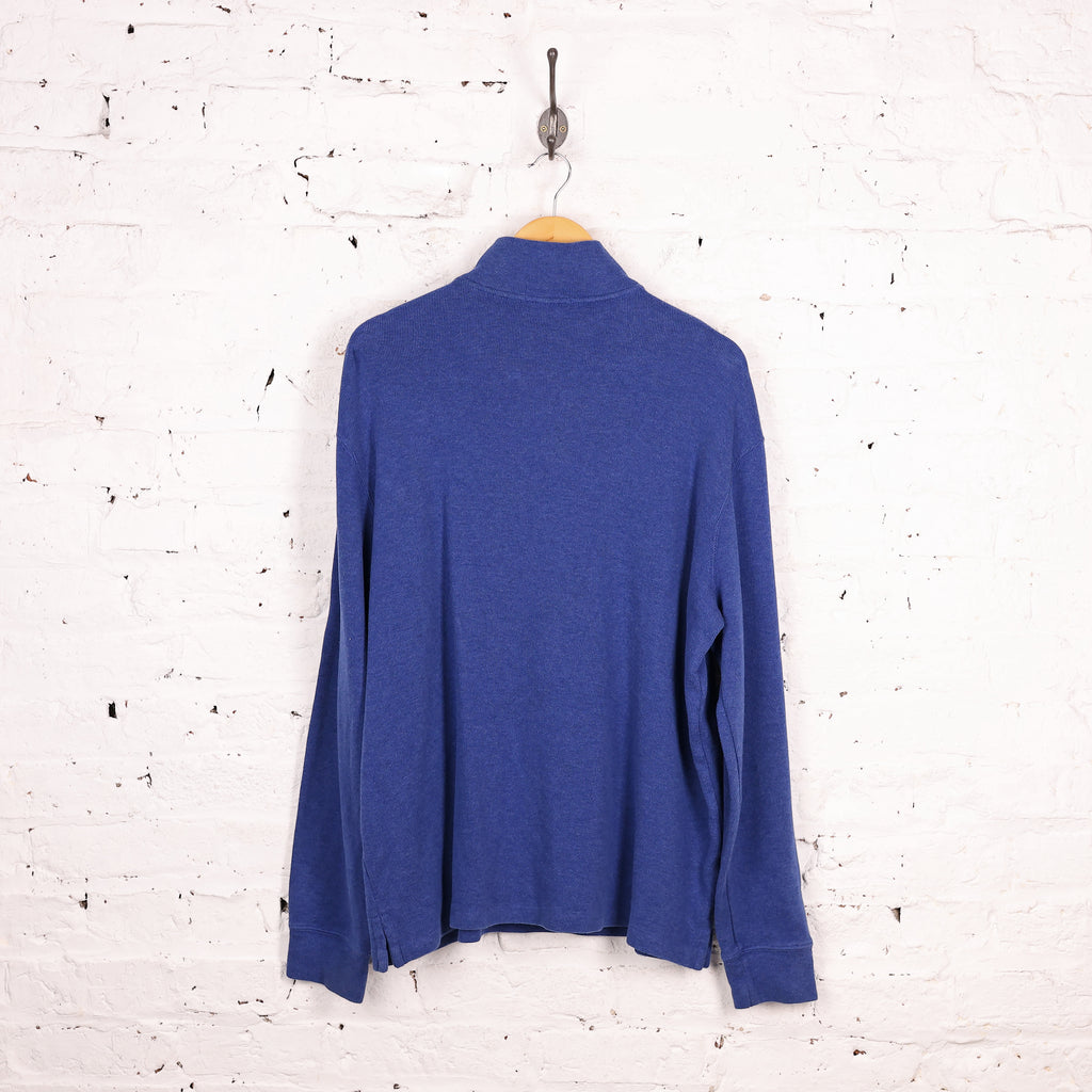 Ralph Lauren 1/4 Zip Sweatshirt - Blue - XL