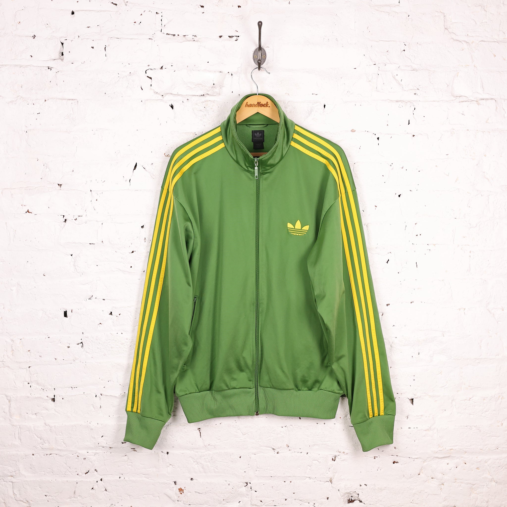 Adidas Originals 90s Tracksuit Top Jacket - Green - XL – Headlock