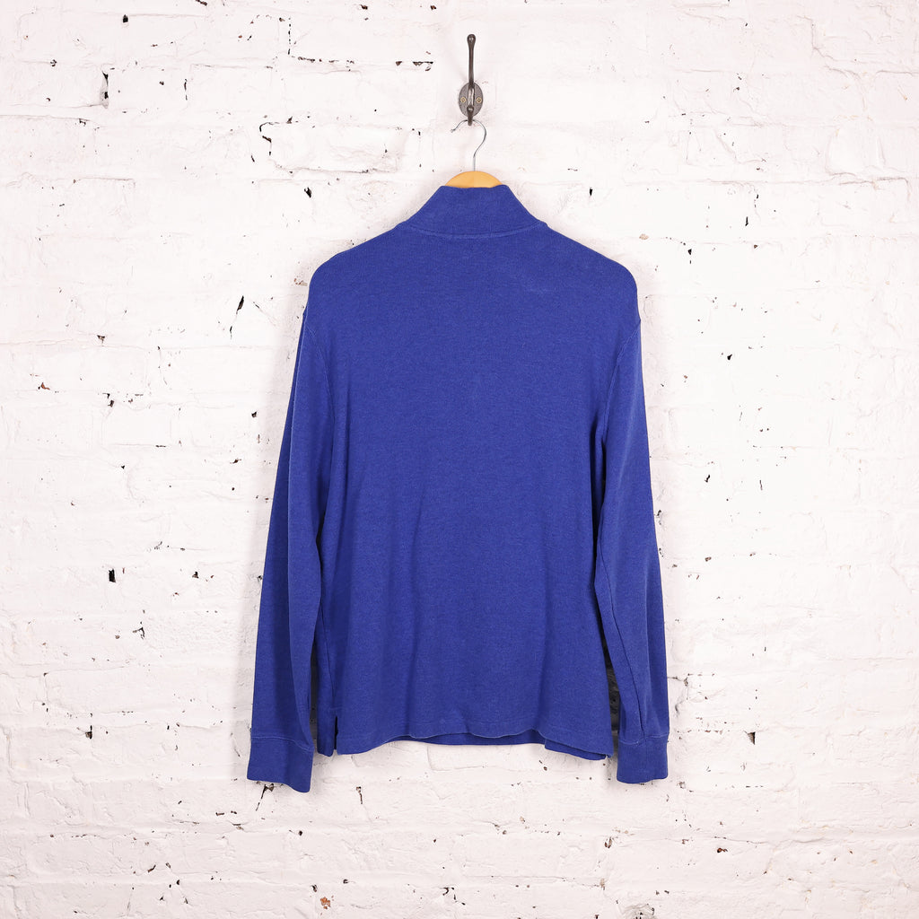 Ralph Lauren 1/4 Zip Sweatshirt - Blue - M