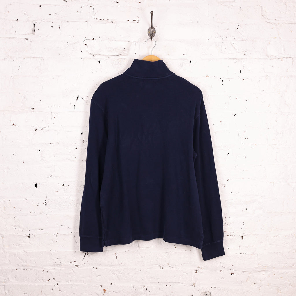 Ralph Lauren 1/4 Zip Sweatshirt - Blue - L
