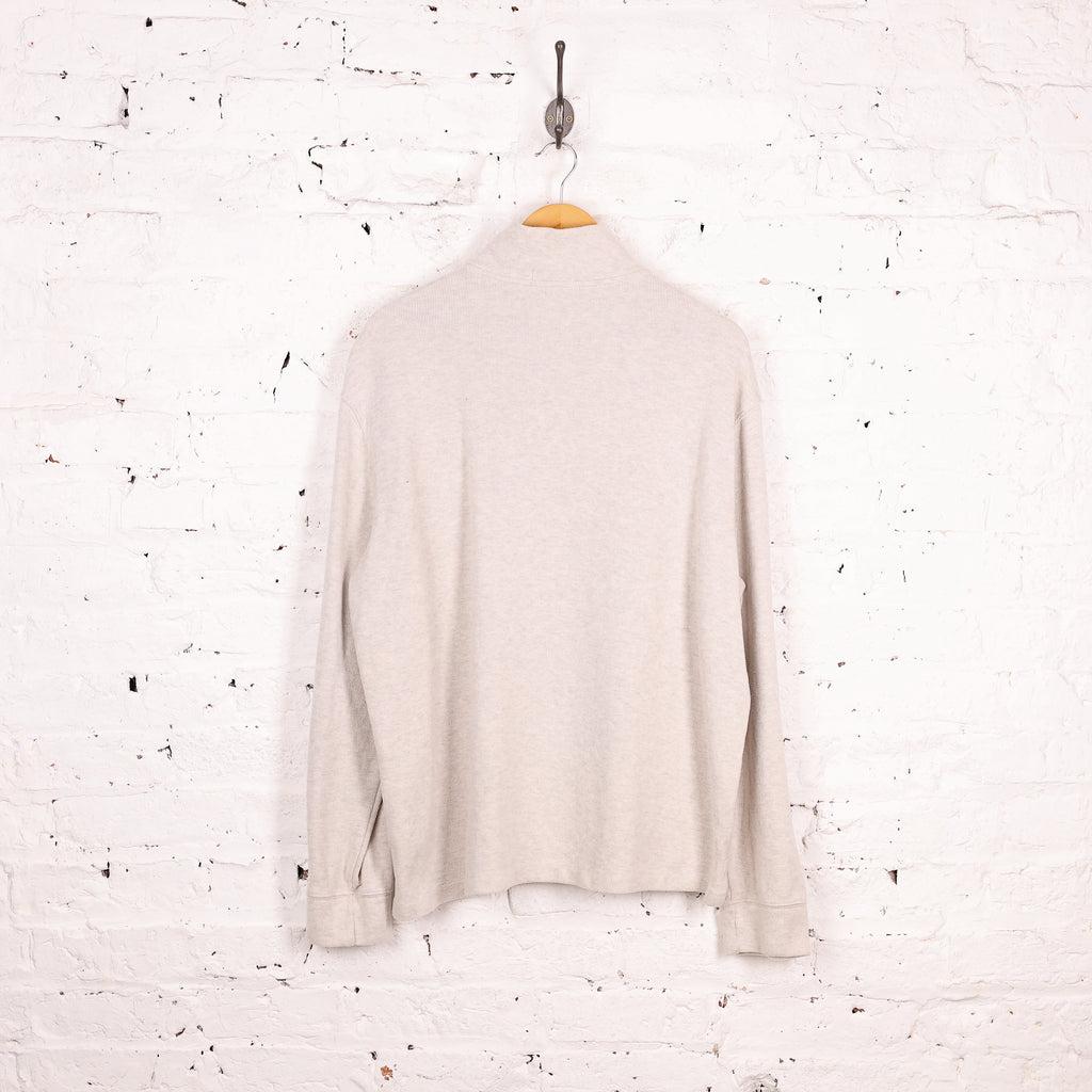 Ralph Lauren 1/4 Zip Sweatshirt - Beige - XL