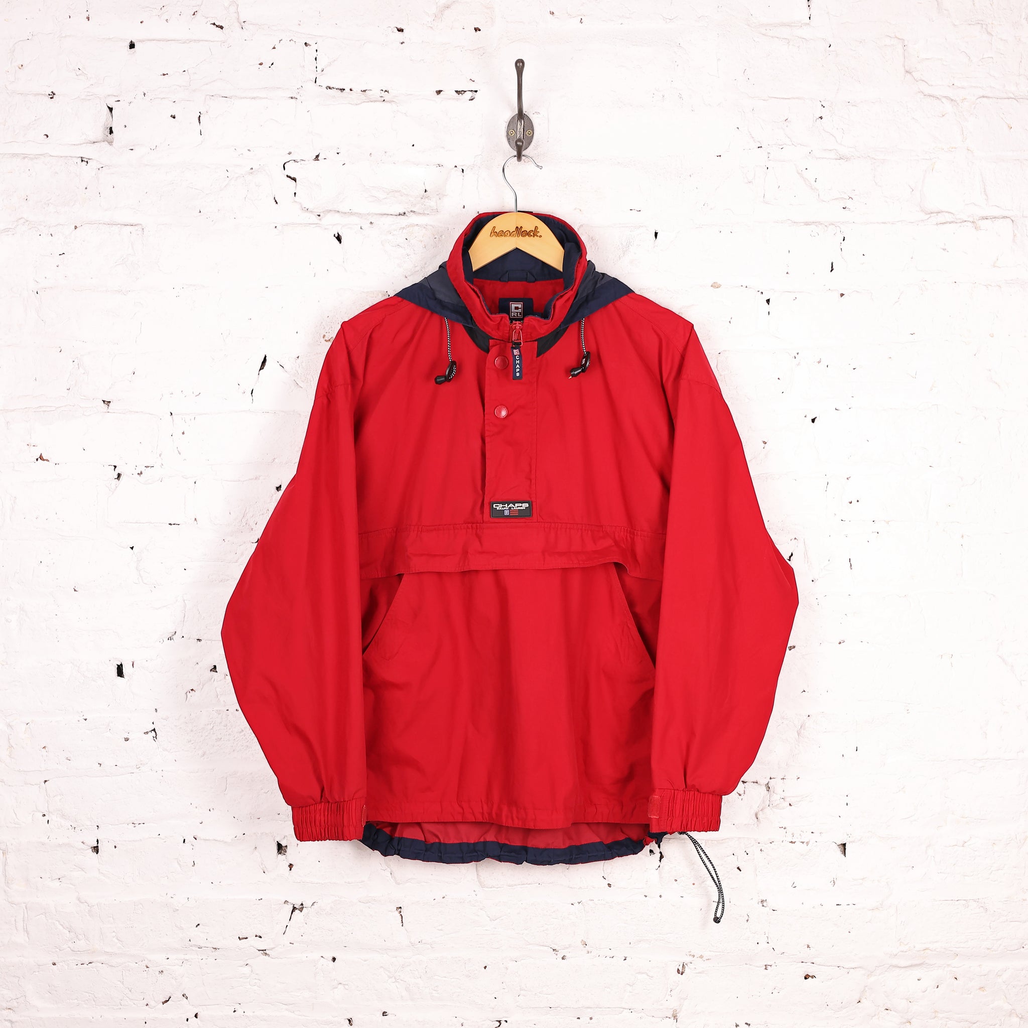 00s chaps shell jacket half zip pullover Chaps Mens Everyday