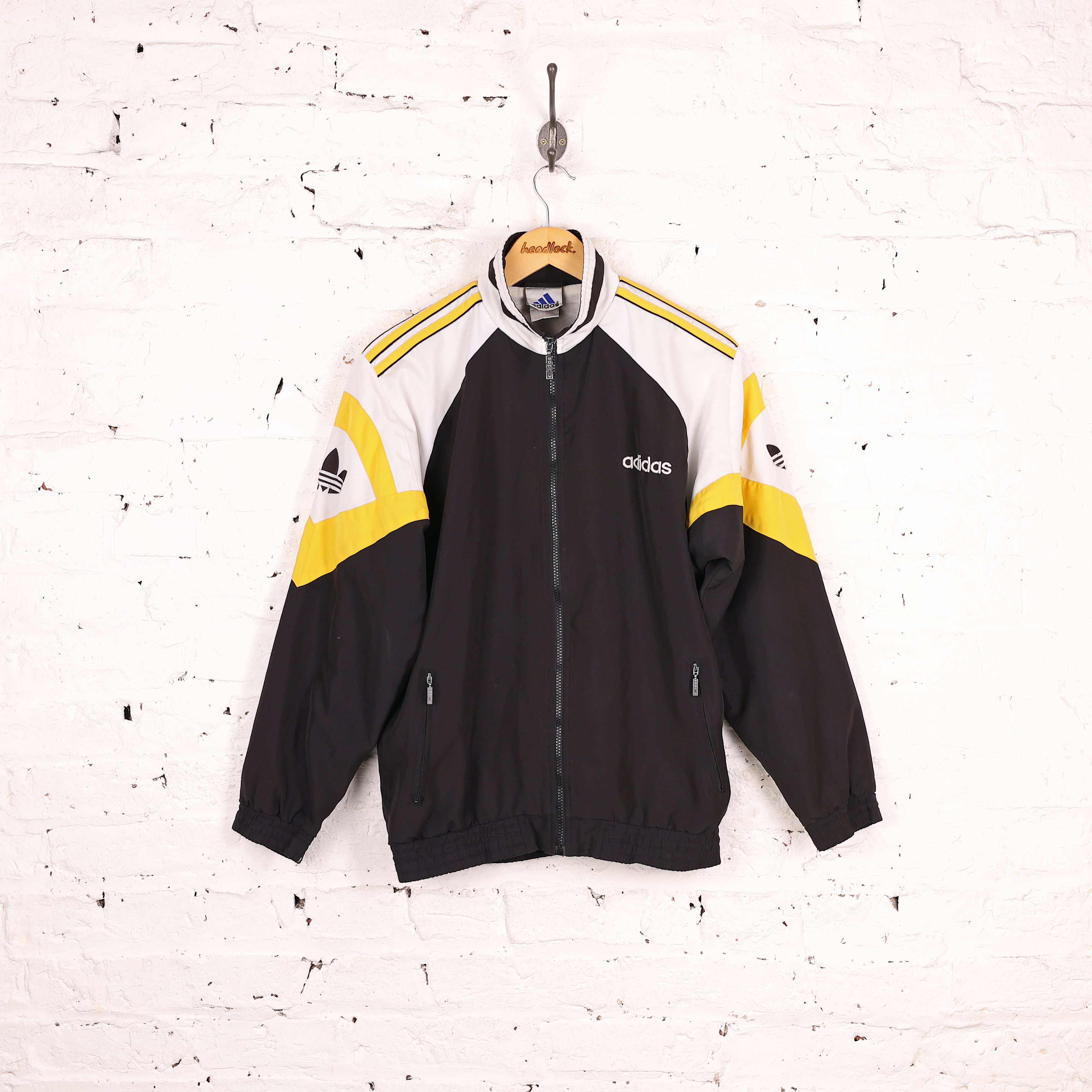 Adidas 90s Tracksuit Top Jacket - Black - S – Headlock