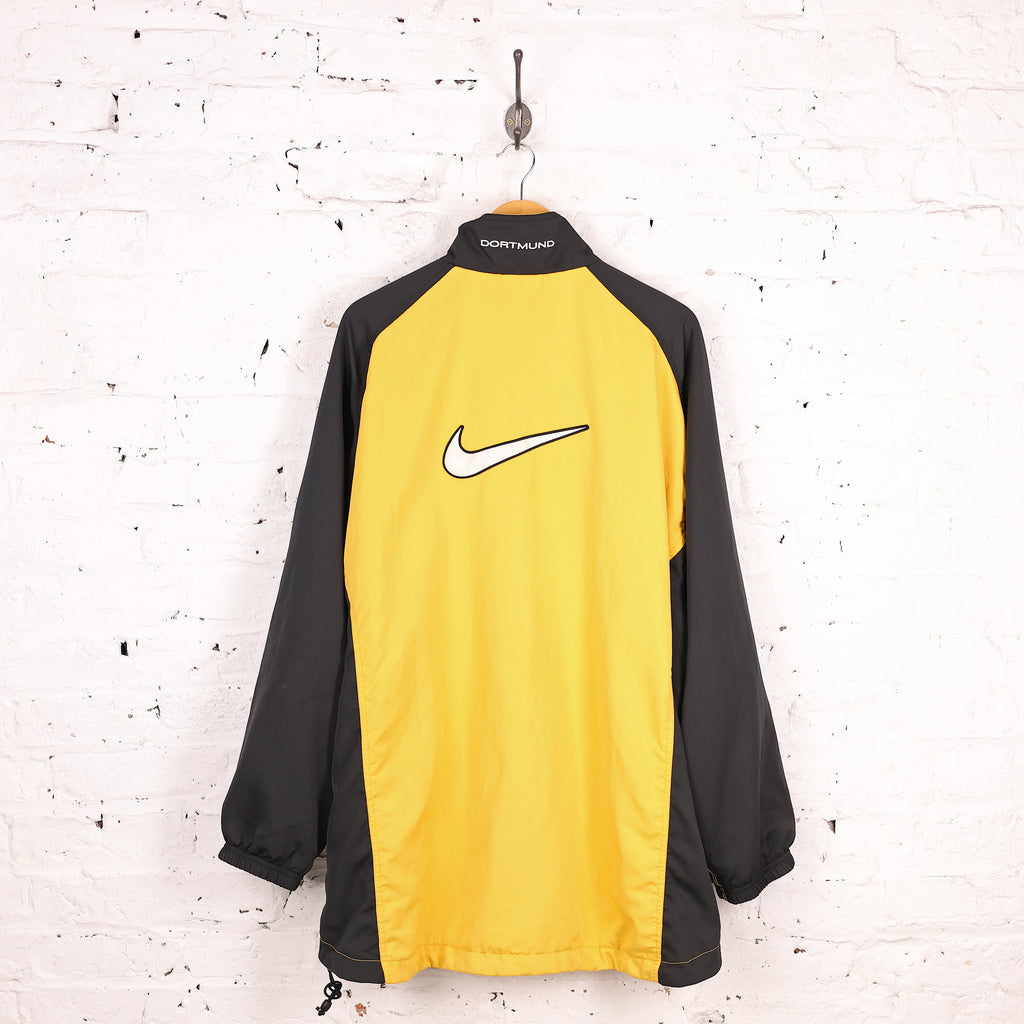 Borussia Dortmund Nike 1998 Tracksuit Top Jacket - Yellow - XL