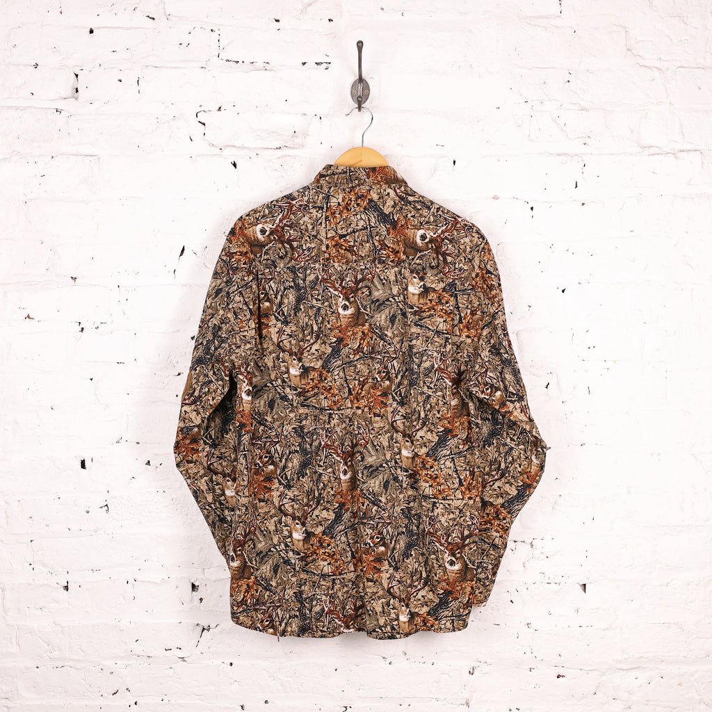 Stag Camouflage Hunting Shirt - Brown - L