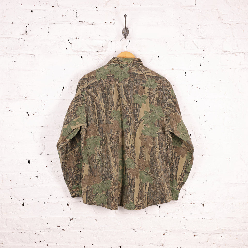 Real Tree Camouflage Shirt - Green - XL