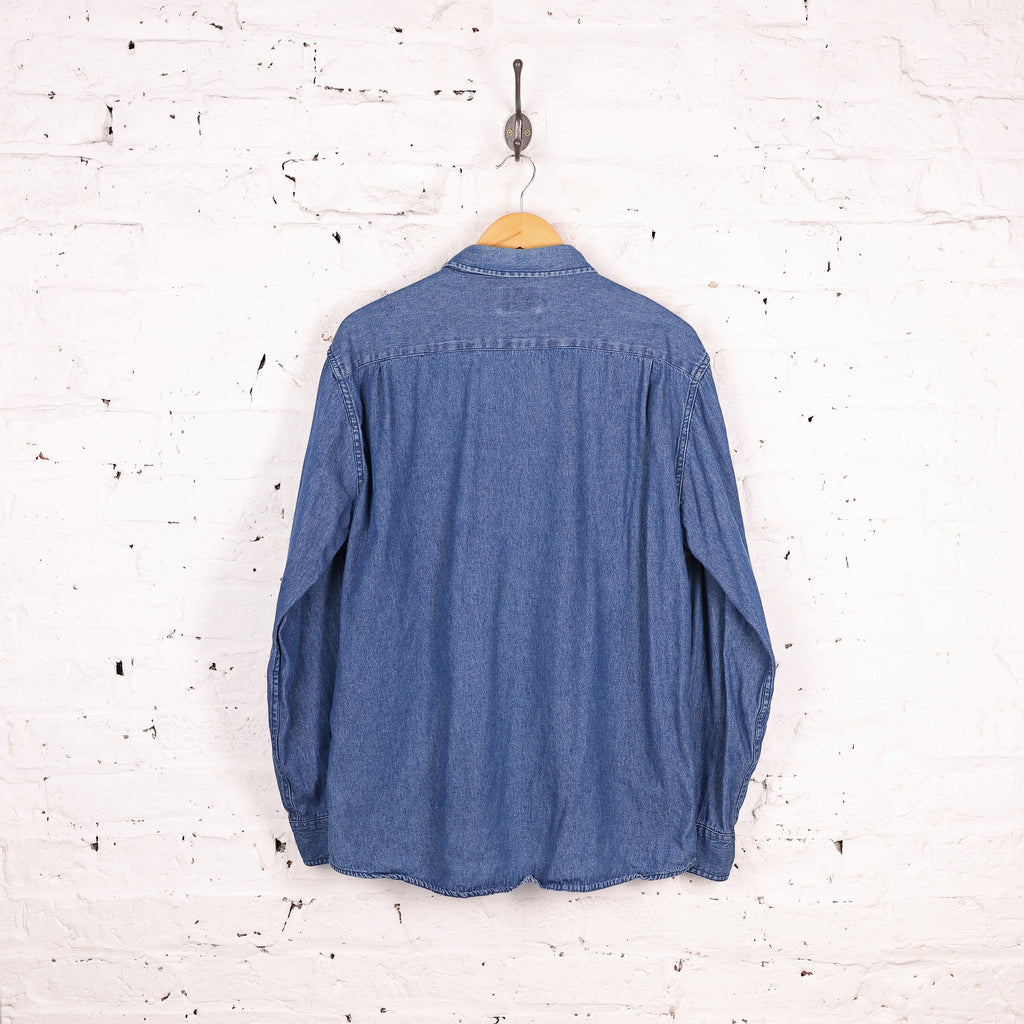 Wrangler Denim Shirt - Blue - L