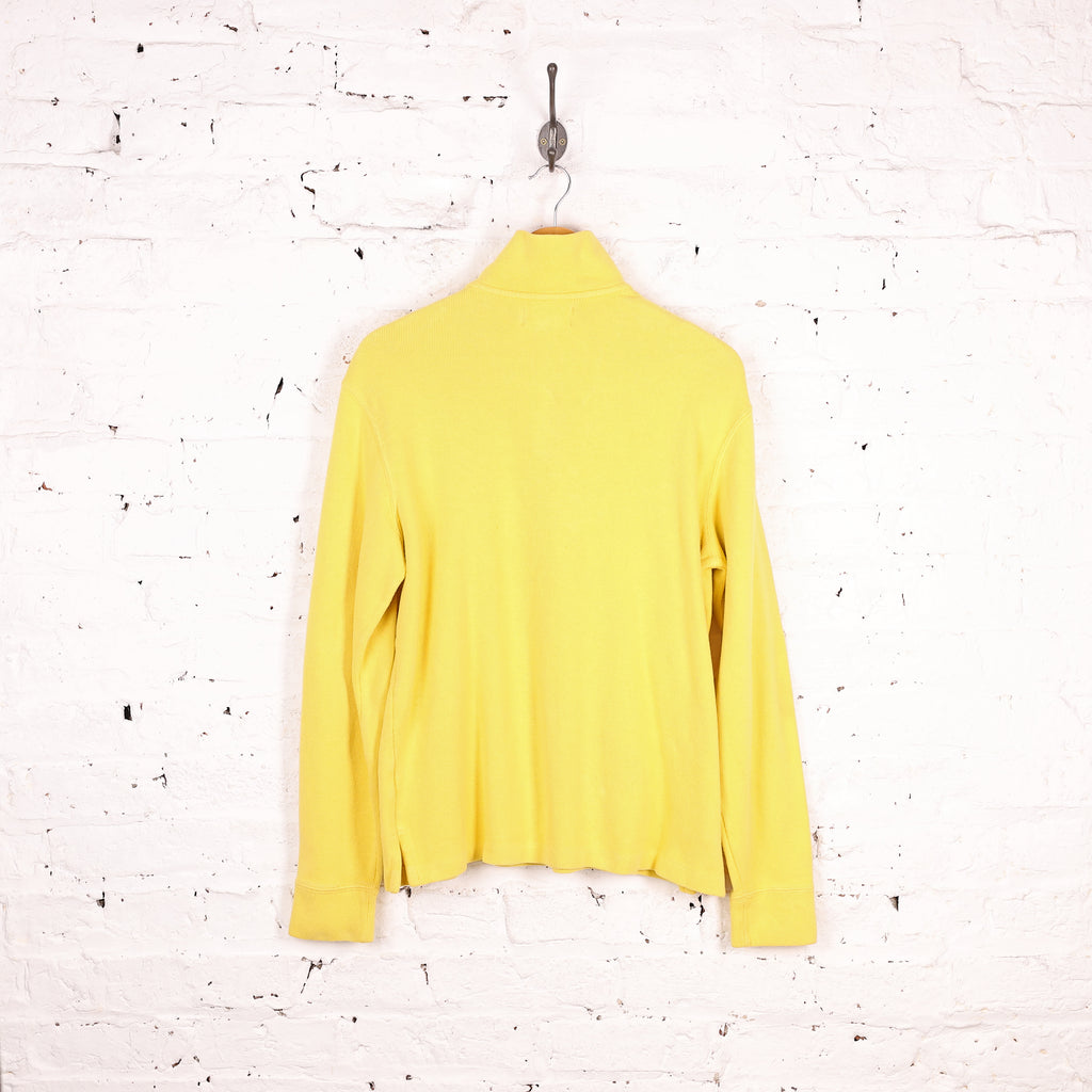 Ralph Lauren 1/4 Zip Sweatshirt - Yellow - M