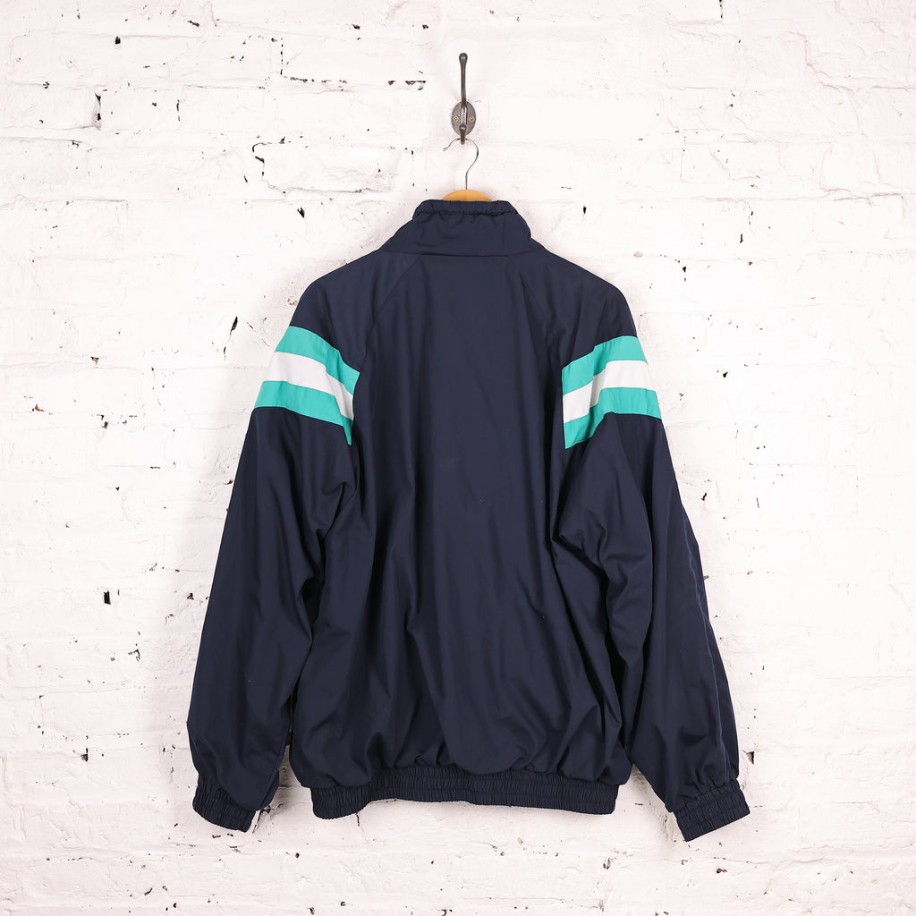 90s Hummel Tracksuit Top Jacket - Black - XXL
