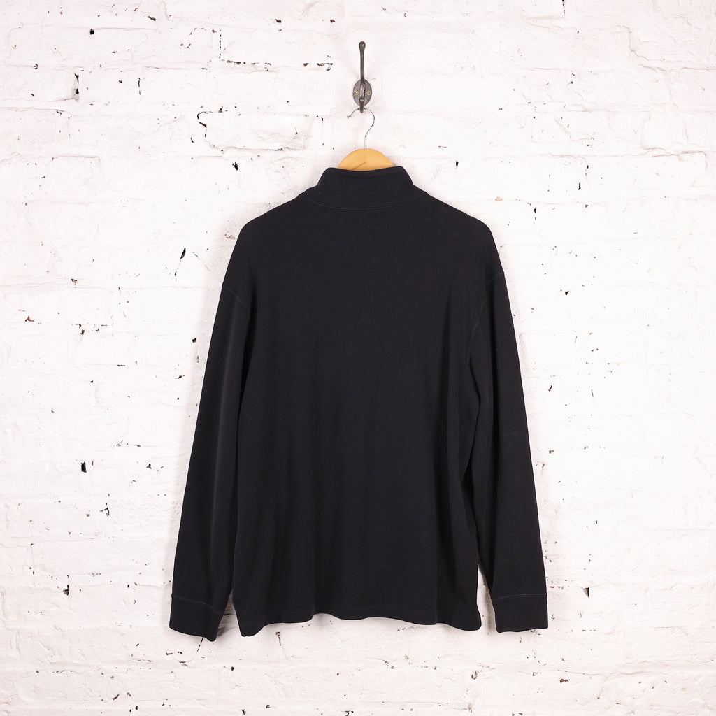 Ralph Lauren 1/4 Zip Sweatshirt - Black - XL