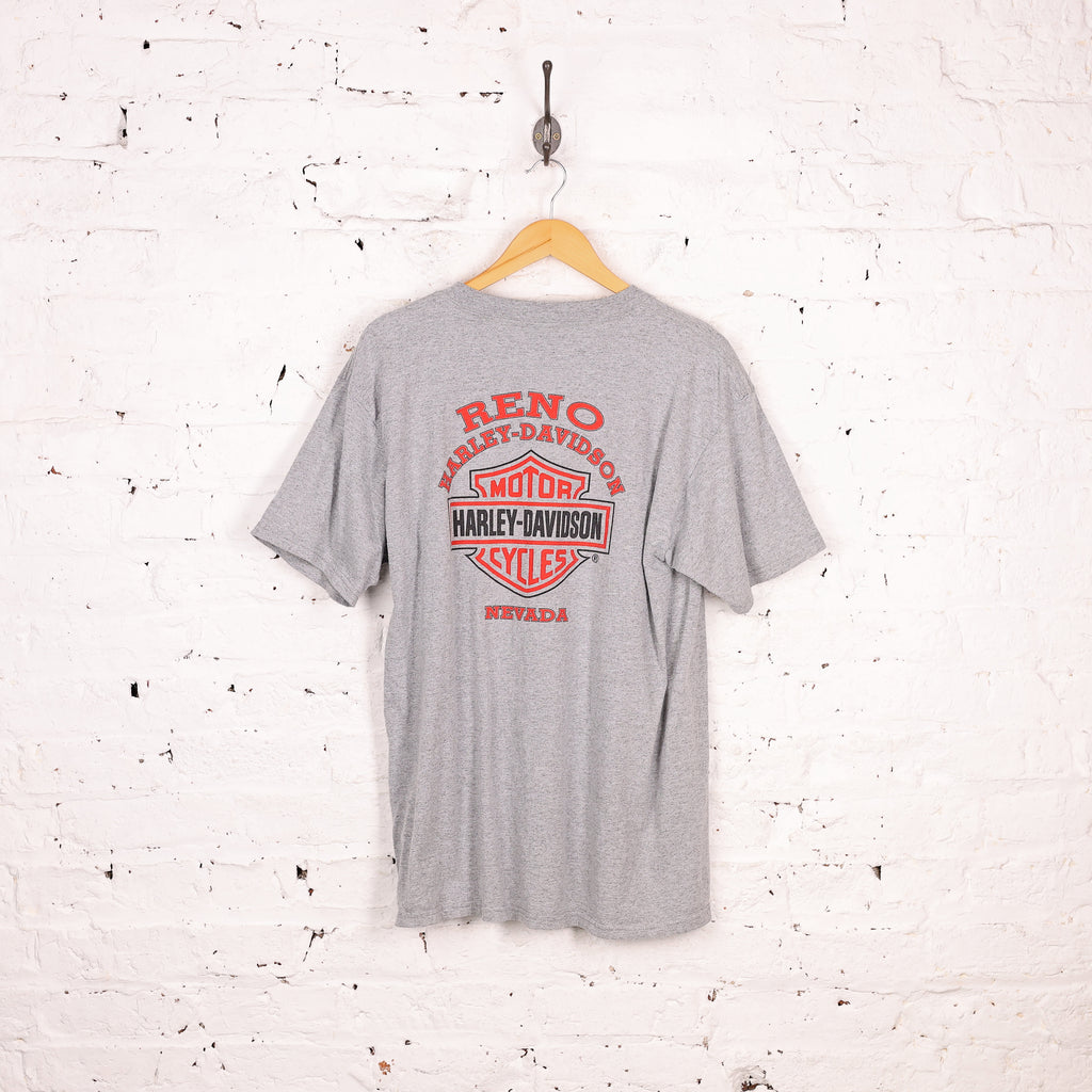 Harley Davidson Hot Rods T Shirt - Grey - L