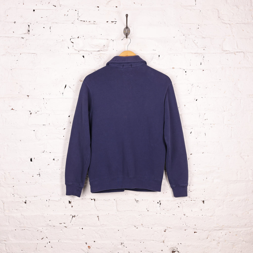 Women's Polo Ralph Lauren USA Olympics 1/4 Zip Sweatshirt - Blue - Women's L