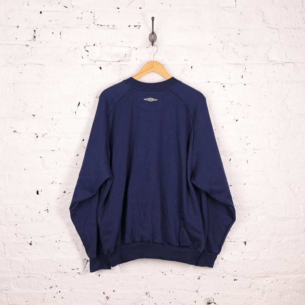 90s Umbro Sweatshirt - Blue - XXL