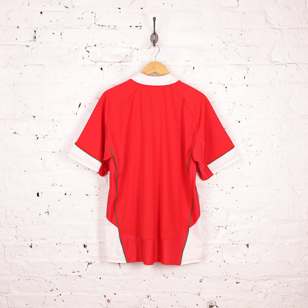 Under Armour Wales Rugby Home Shirt - Red - XL