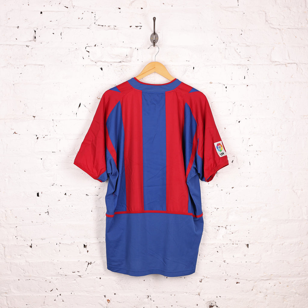 Nike FC Barcelona 2002 Home Football Shirt - Blue - XL