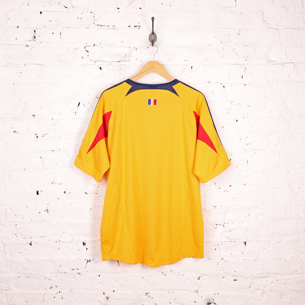 Adidas Romania 2005 Training Football Shirt - Orange - L
