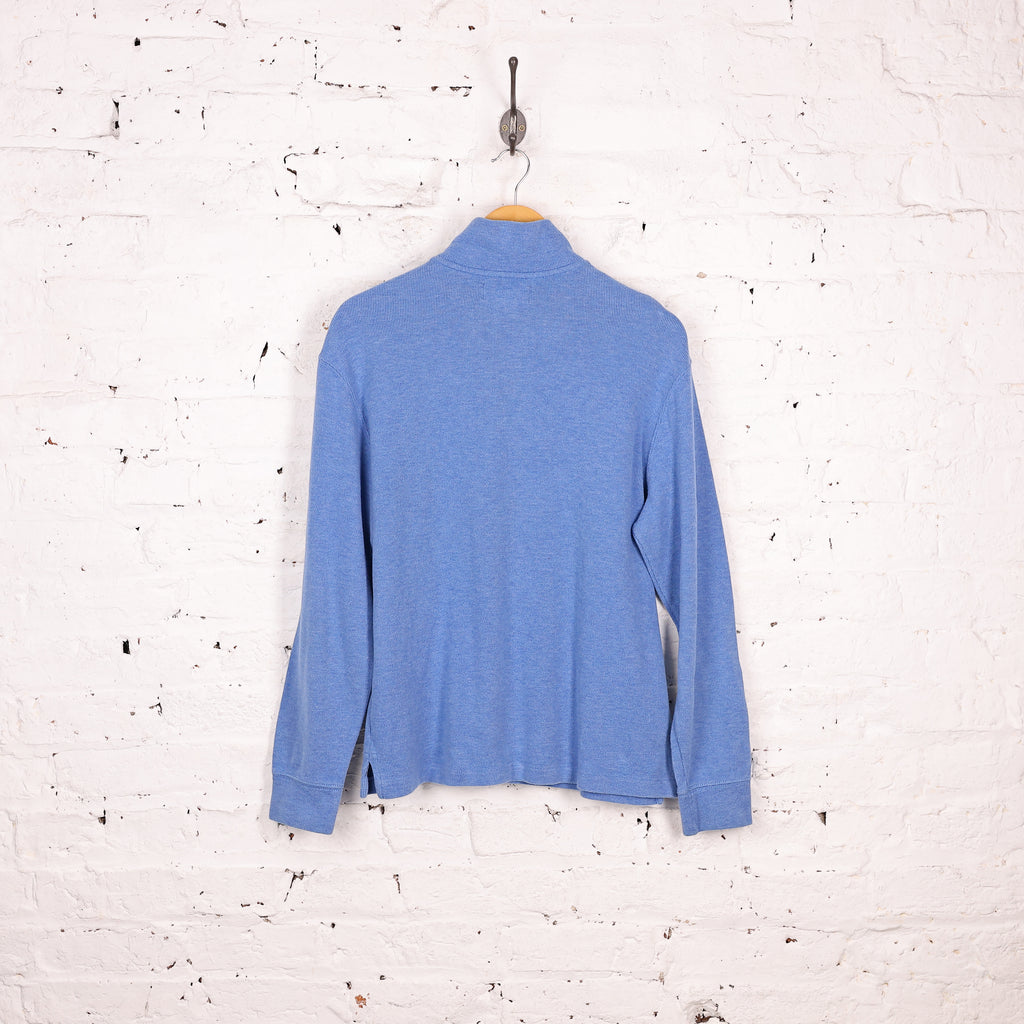 Ralph Lauren 1/4 Zip Sweatshirt - Blue - M