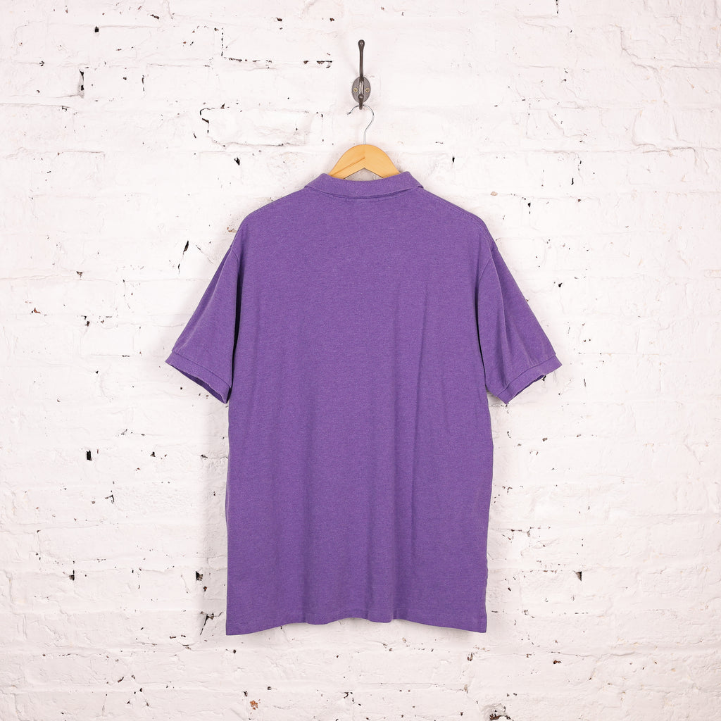 Ralph Lauren Short Sleeve Polo Shirt - Purple - XL