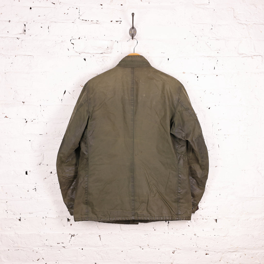 Barbour International Duke Wax Jacket - Green - L