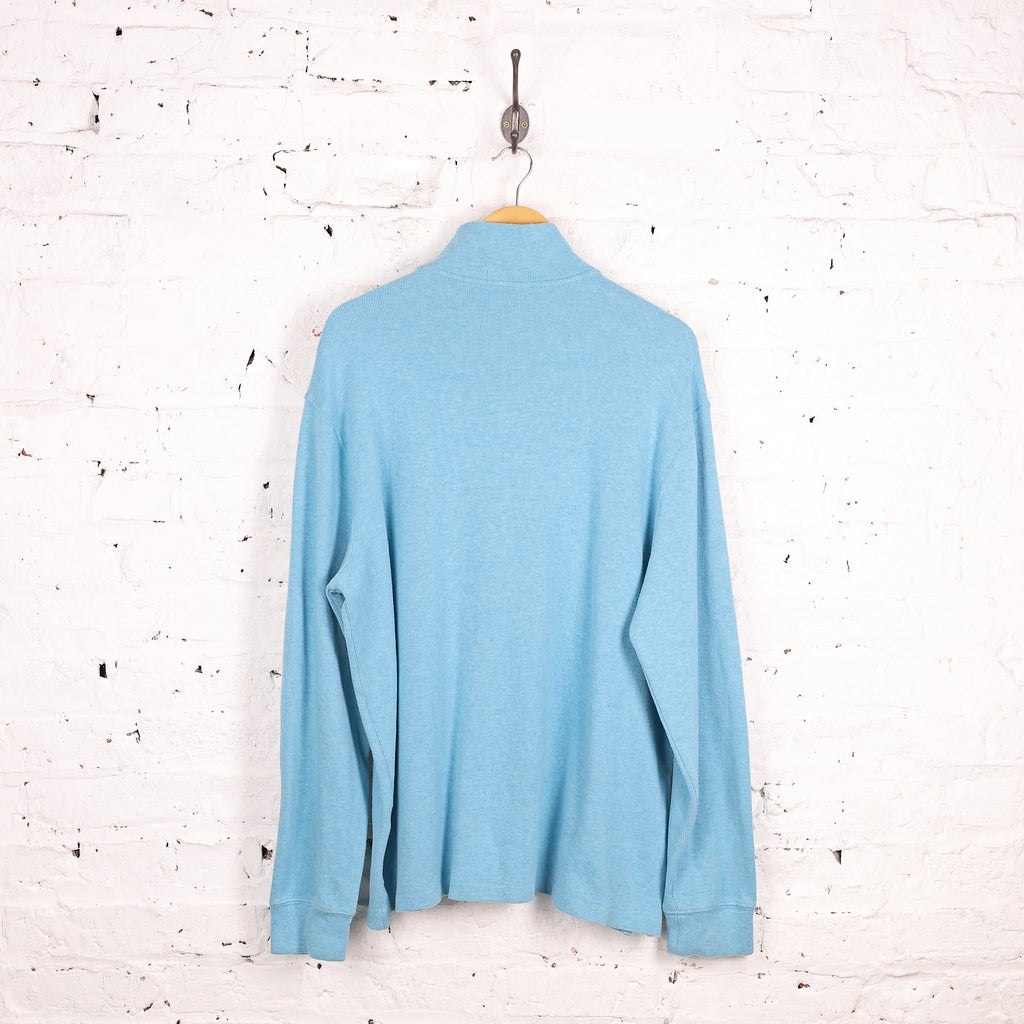 Ralph Lauren 1/4 Zip Sweatshirt - Blue - XL