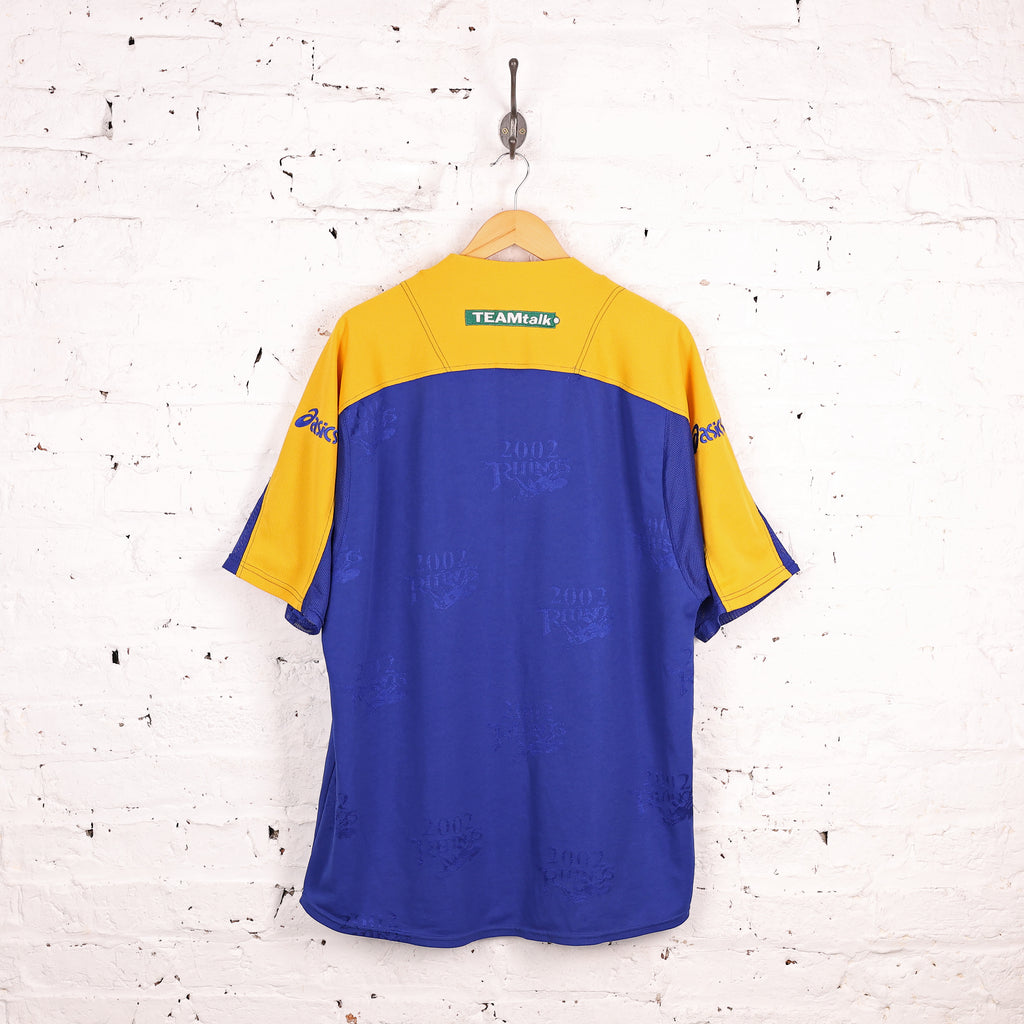 Asics Leeds Rhinos Home Rugby Shirt - Blue - XXL