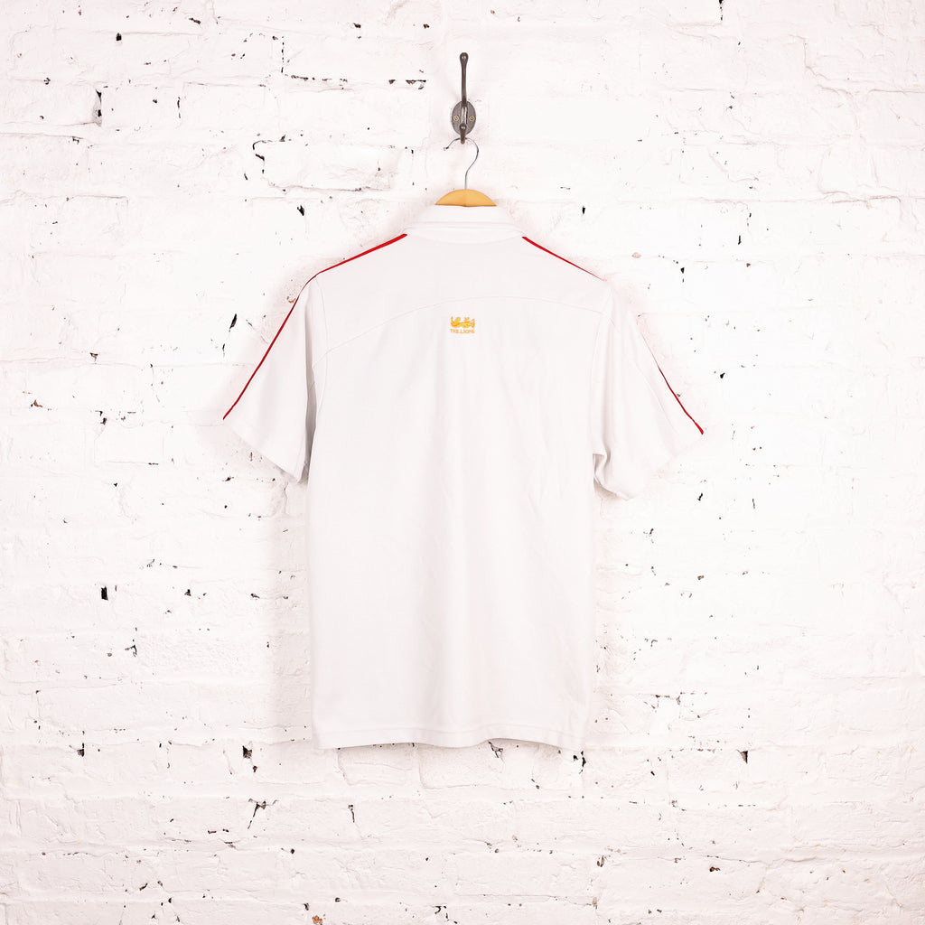 Adidas British & Irish Lions Short Sleeve Polo Shirt - White - S