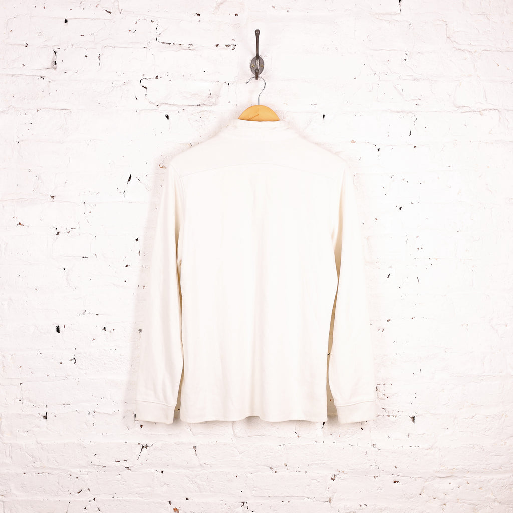 Canterbury Women's England Rugby Long Sleeve Home Shirt - White - Women's L