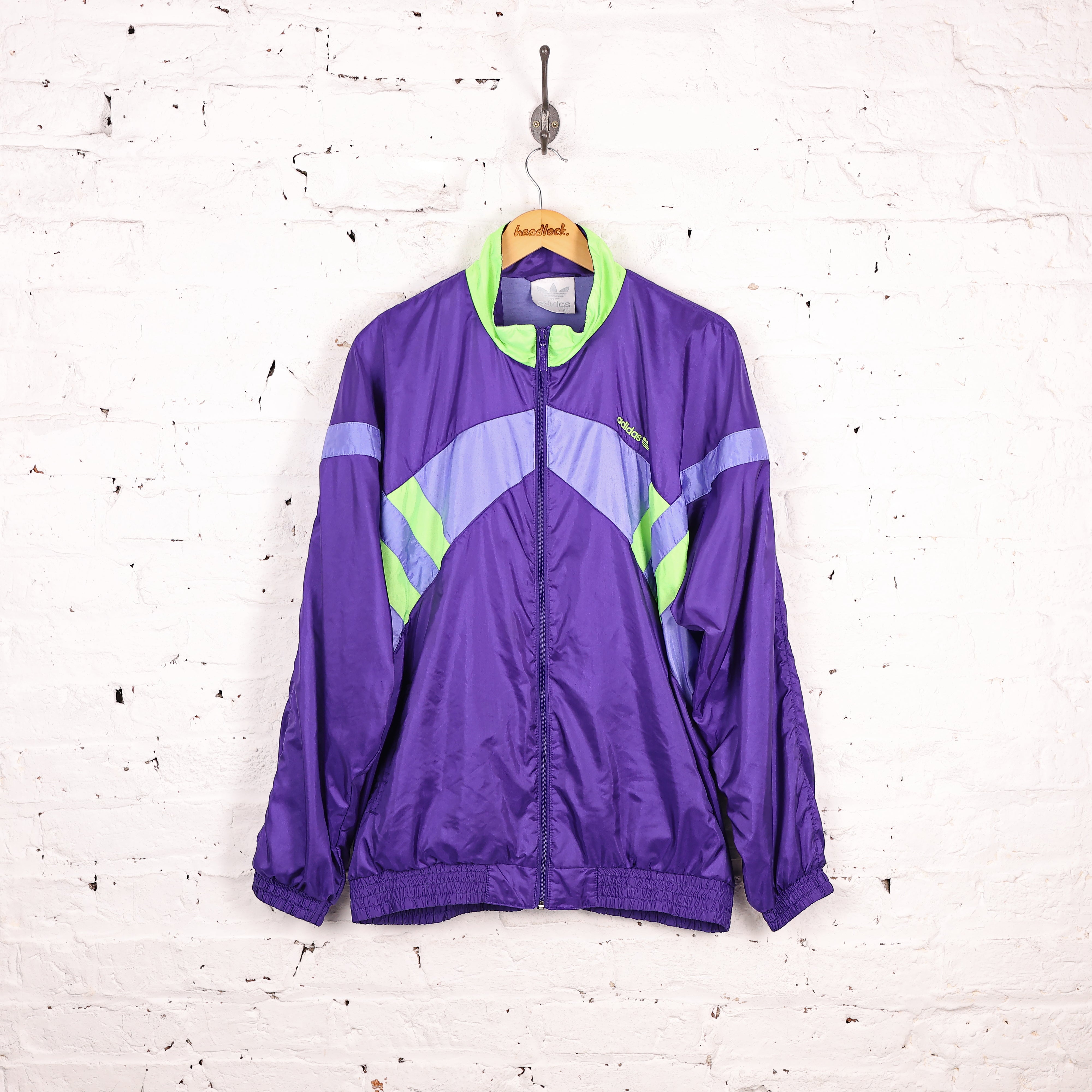 Shell Jacket Adidas Purple And Green Jacket Adidas 90s Shell