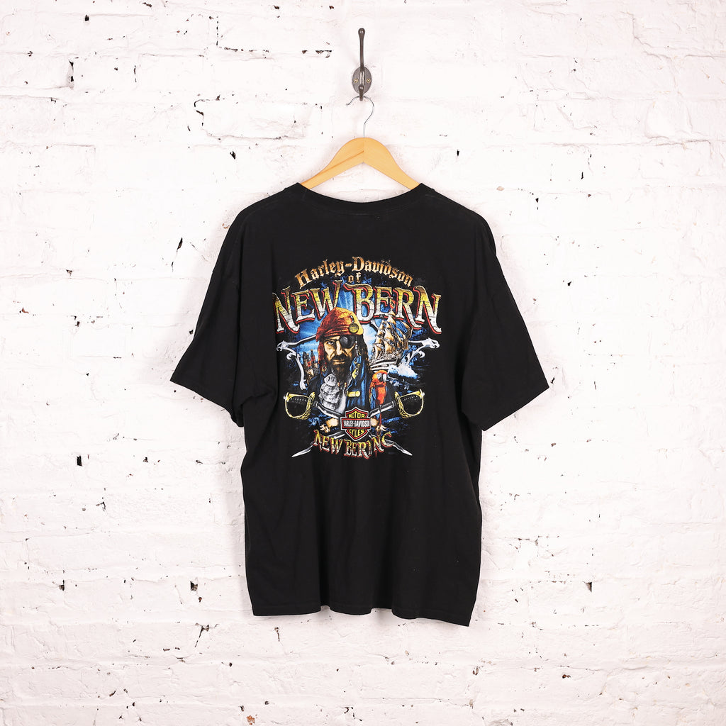 Harley Davidson T Shirt - Black - XL