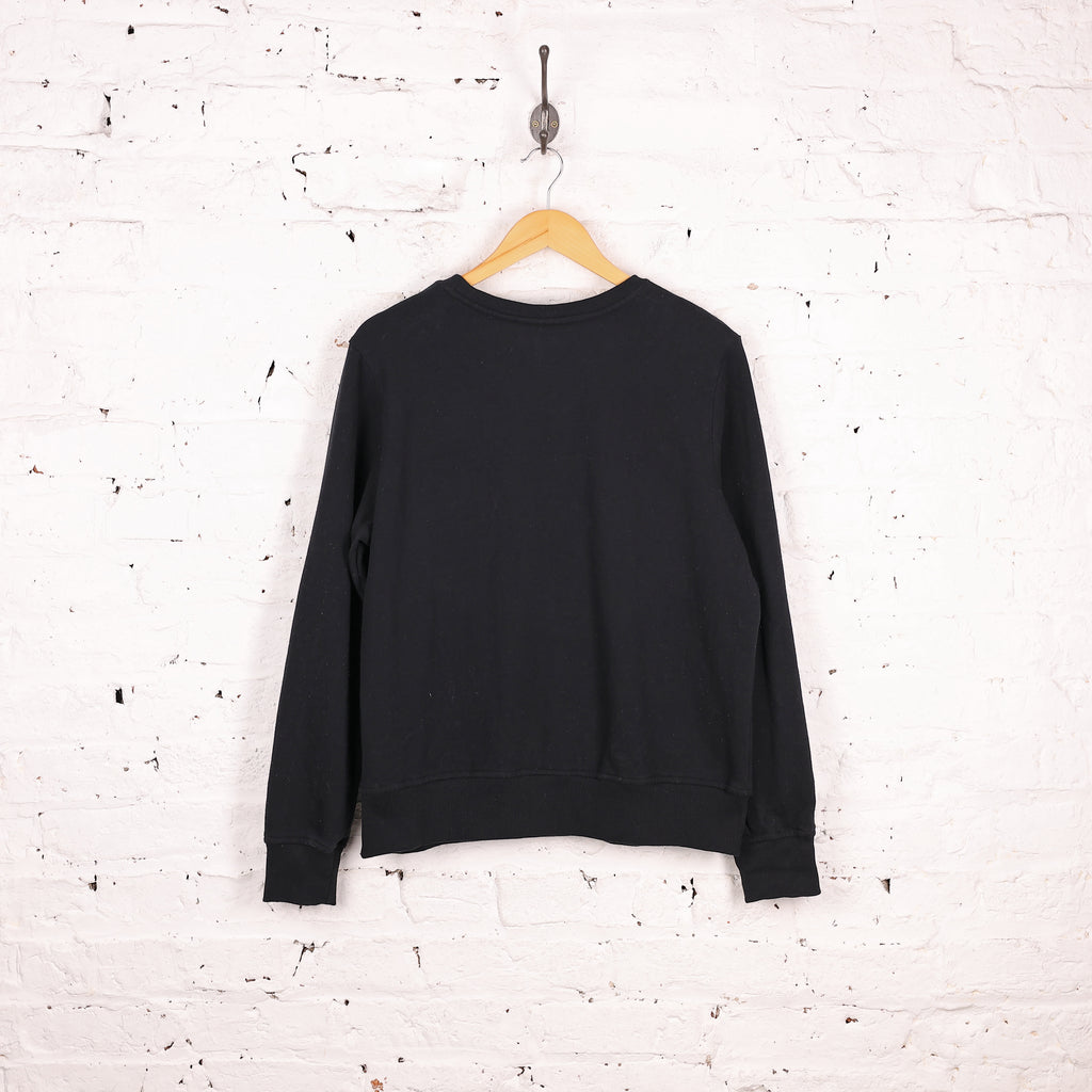 Women's Harley Davidson Spell Out Sweatshirt - Black - Women's XL