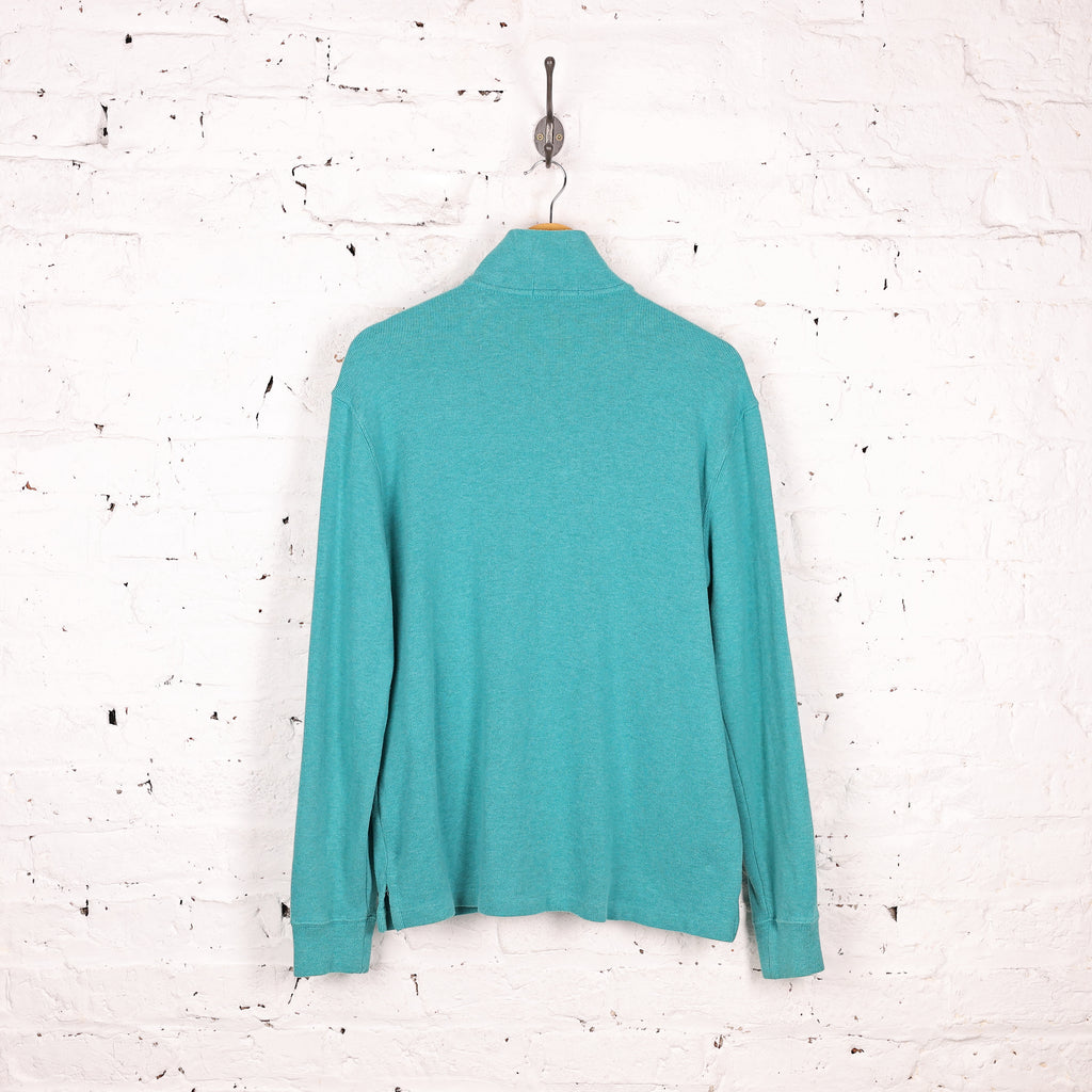Ralph Lauren 1/4 Zip Sweatshirt - Green - M