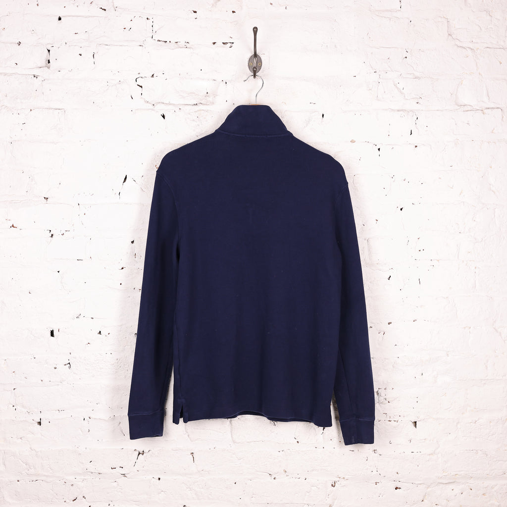 Ralph Lauren 1/4 Zip Sweatshirt - Blue - S