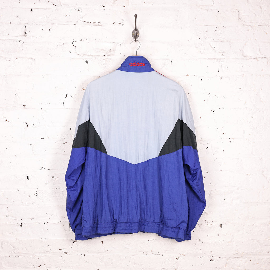 Adidas Shell Tracksuit Top Jacket - Blue - XL