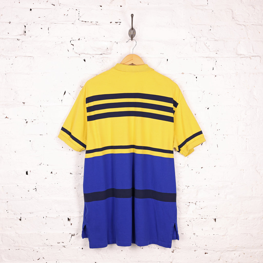 Ralph Lauren Striped Polo Shirt - Yellow - XL